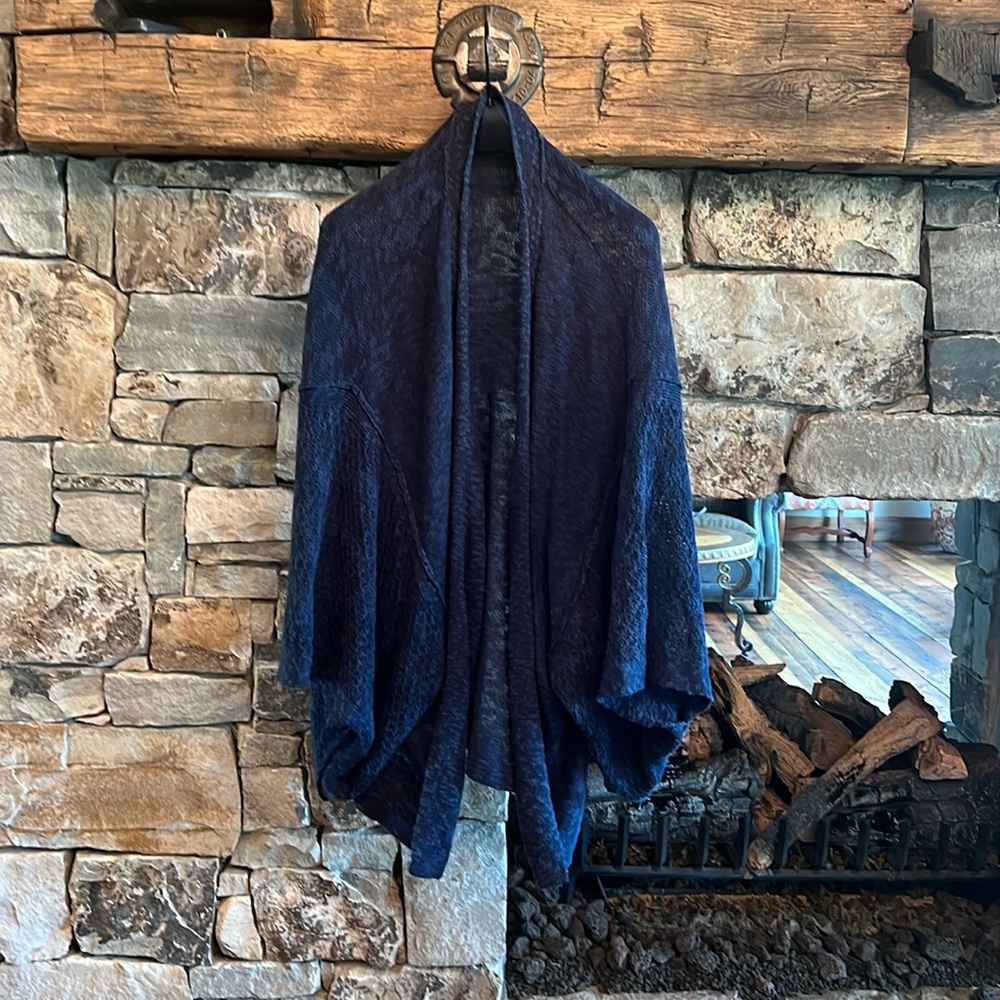 Bat wing open stitch sweater